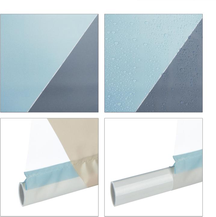 Produktbild Relaxdays Duschrollo (80 x 7 x 240 cm)