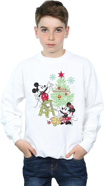 Image du produit Disney - Sweat MICKEY AND MINNIE CHRISTMAS TREE - Garçon (140, 146)