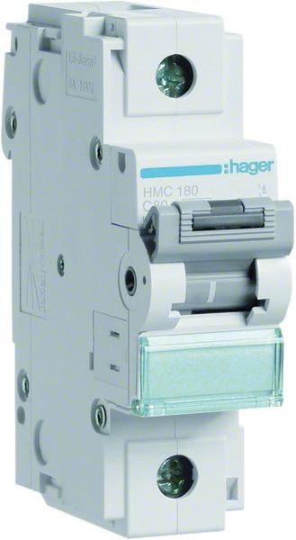 Hager HAG HMC180 Leitungsschutzschalter 1-polig 15kA C 80A 1,5m