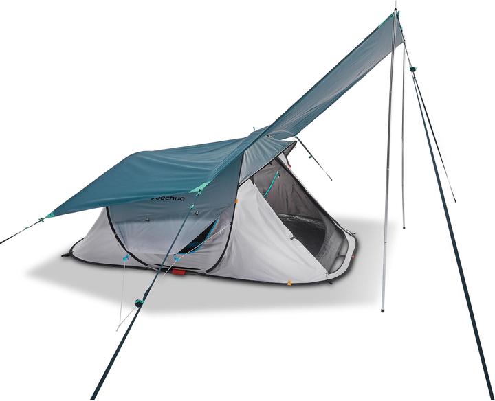 Actual product image Quechua Tarp MH100 (L) (Tarp, 2.39 kg, 4 persons)
