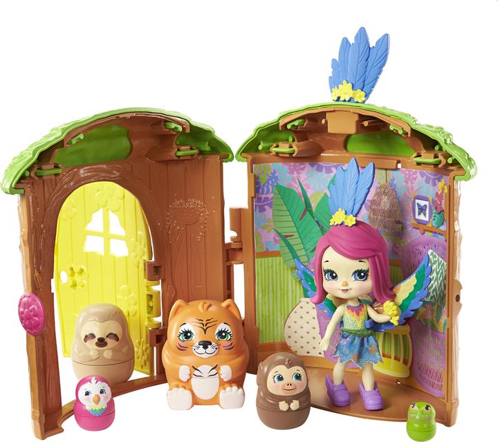 Produktbild Enchantimals Secret Besties Peeki Parrots Baumhaus