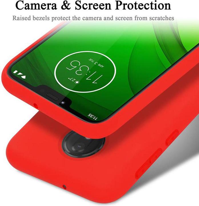 Produktbild Cadorabo TPU Liquid Silicone Case Cover (Motorola Moto G7 Power)