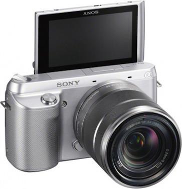 Image du produit Sony NEX-F3, 16.1 MP, FullHD, Kit 18-55mm, argenté