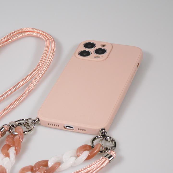Image du produit PhoneLook Coque Gel silicone avec corde collier & chaîne de pierre décorative (Apple iPhone 13 Pro Max)