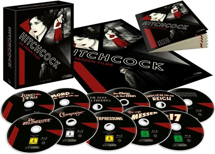 Alfred Hitchcock - Die frühen Filme (Blu-ray, 20250116, Deutsch, Englisch)