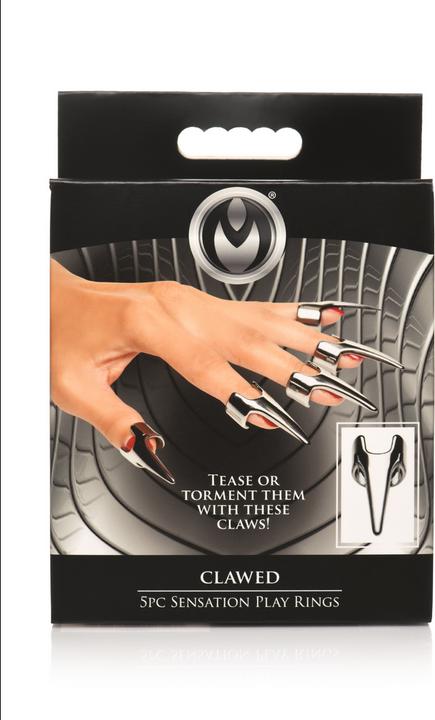 Produktbild Master Series Clawed - Sensation Play Rings - 5 Pieces (2 cm)