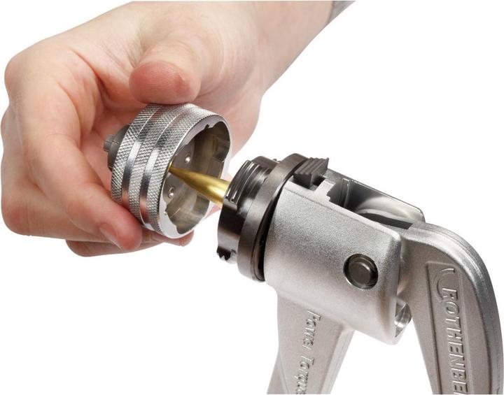 Actual product image Rothenberger Expander ROLOCK® Expander Power Torque Expander heads up to 42 mm (1 3/4″) 1.0 kg (400 mm)