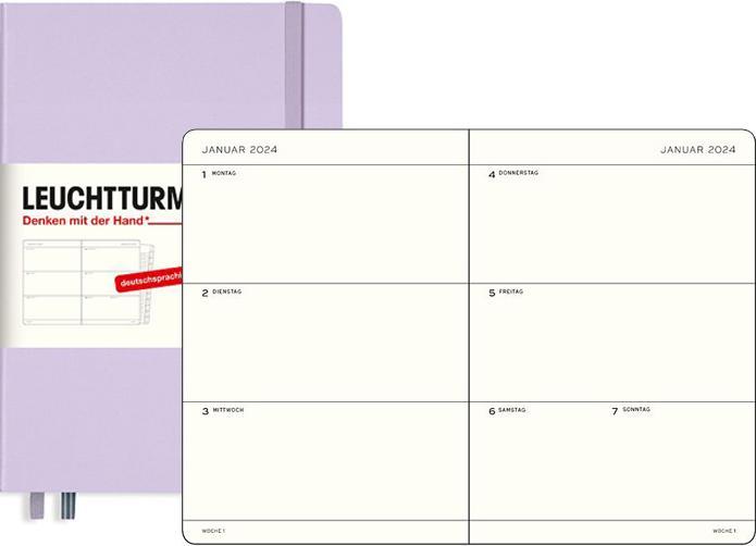 Produktbild Leuchtturm1917 Leuchtturm 1w/2s Medium Hc Lilac (Deutsch)