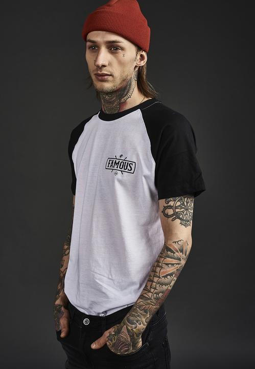 Actual product image Famous Chaos Patch Raglan Tee (S)