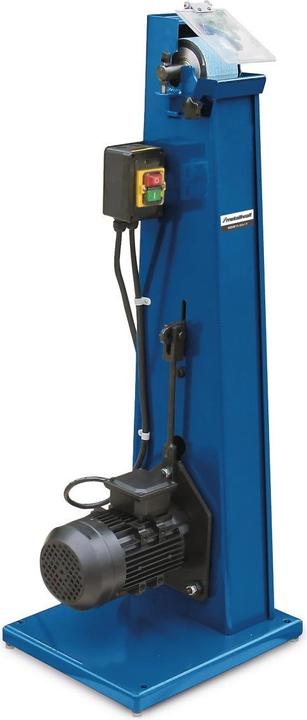 Produktbild Metallkraft MBSM 75-200-1V (230 V) Bandschleifmaschine Vertikale Metallbandschleifmaschine zum Schleifen und Ab (Bandschleifer)