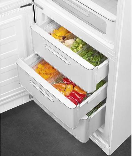 Actual product image Smeg Fridge-freezer FAB32LWH5 White, Left (331 l)