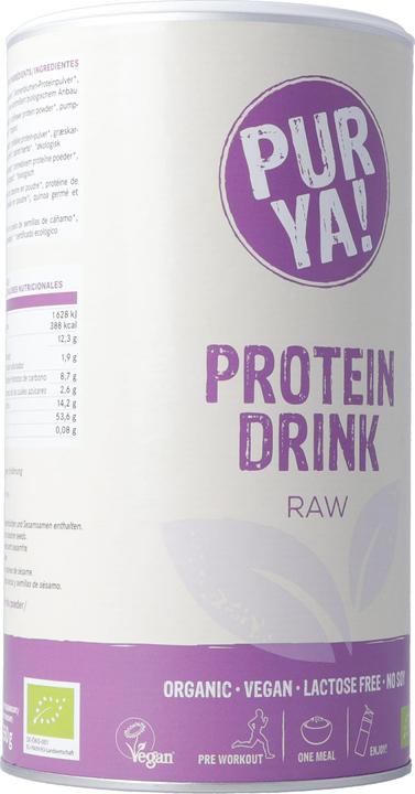 Image du produit Pur Ya! Vegan Protein Drink Raw Energy Raw Bio (1 pcs, 627 g)