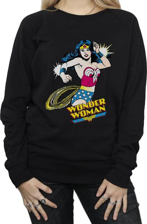 Wonder Woman Womens/Ladies Lasso Cotton Sweatshirt (XXL)