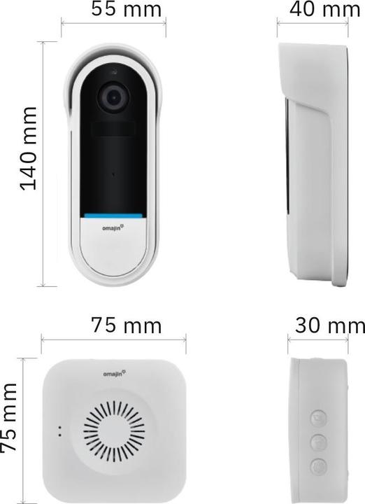 Produktbild Omajin Videotürklingel (WLAN)