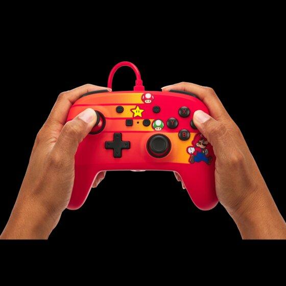 Image du produit PowerA Manette filaire améliorée pour Nintendo Switch - Speedster Mario (Switch)