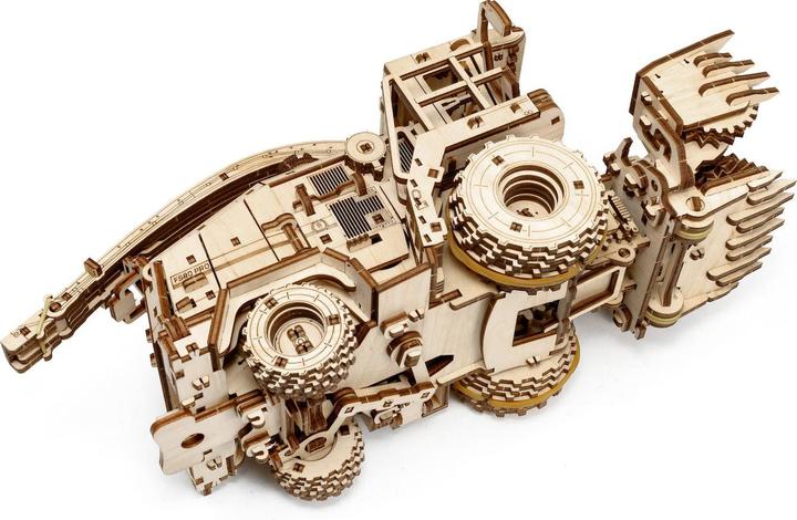Actual product image Eco Wood Art Mechanical 3D wooden-puzzle - Havester Forage (Gomeslmash) FS80 Pro