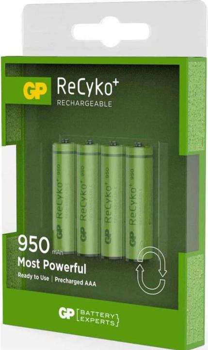 Produktbild GP Batteries GP 4er Akku-Set (4 Stk., AAA, 950 mAh)