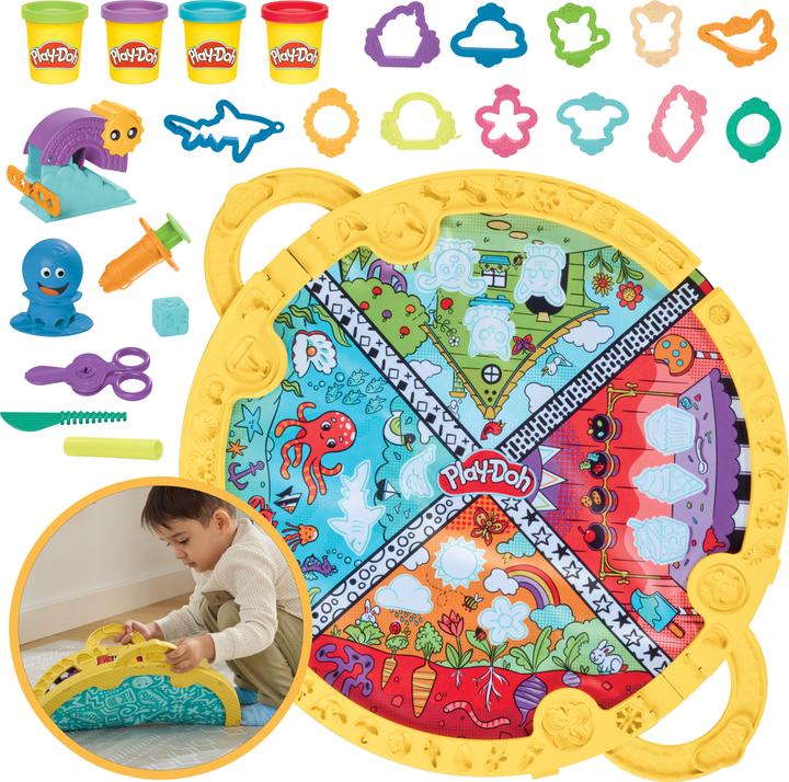 Image du produit Hasbro Tapis de pâte à modeler Play-Doh avec kit de démarrage