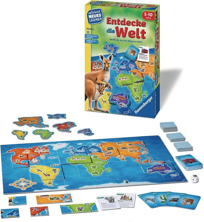 Actual product image Ravensburger Explore the world (German)
