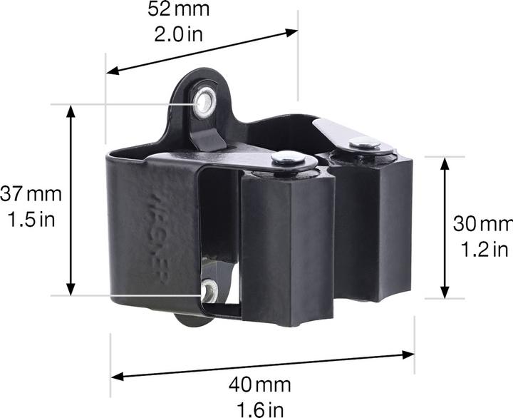 Image du produit Wagner System design yourself Support mural WH 2095 noir