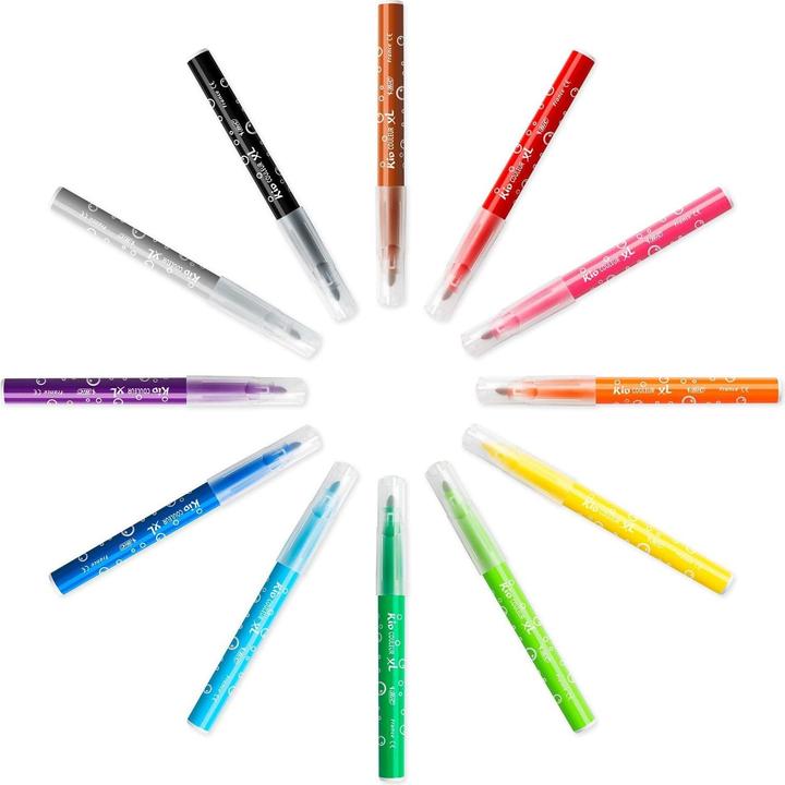 Produktbild Bic Kids Fasermalstifte (Mehrfarbig, 12 x)