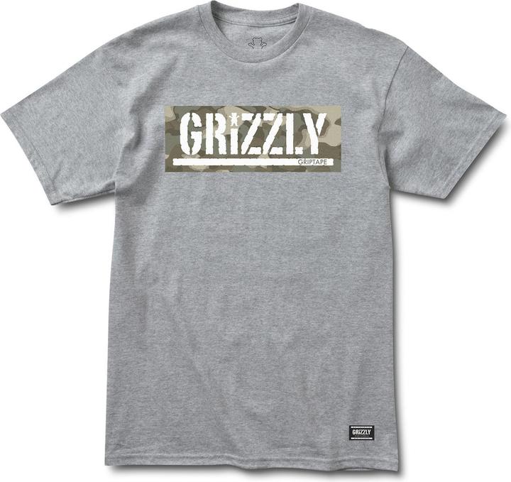 Grizzly Sycamore Box Logo Tee (S)