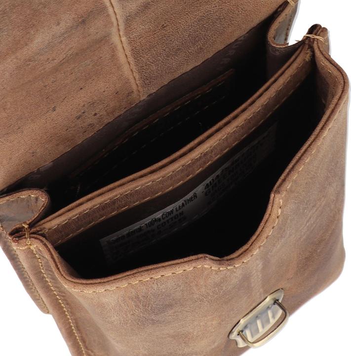 Actual product image Greenburry Vintage belt bag leather 11 cm