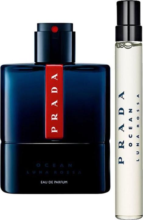 Prada LUNA ROSSA OCEAN EDP SPRAY 100 ML + EDP 10ML NAV24 SETS (Eau de Parfum, 100 ml)