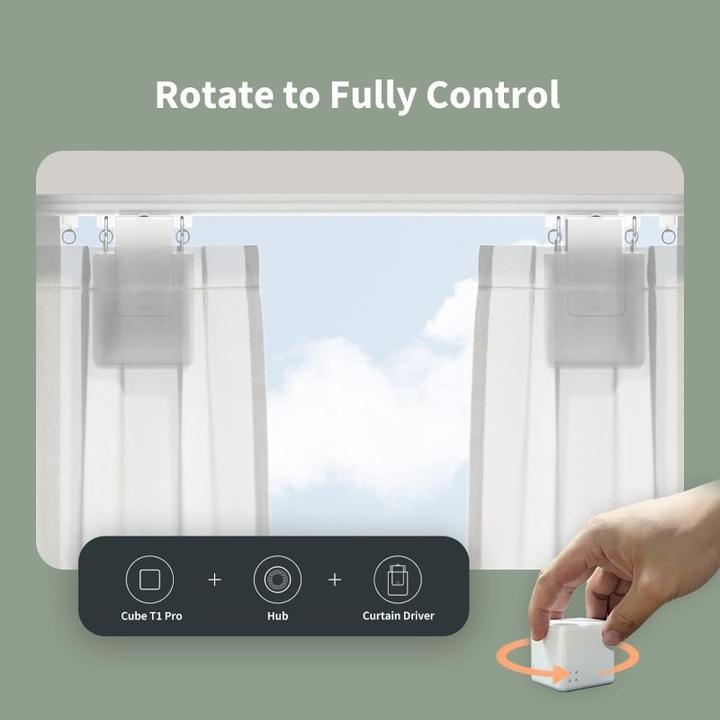 Actual product image Aqara Cube T1 Pro Wireless White