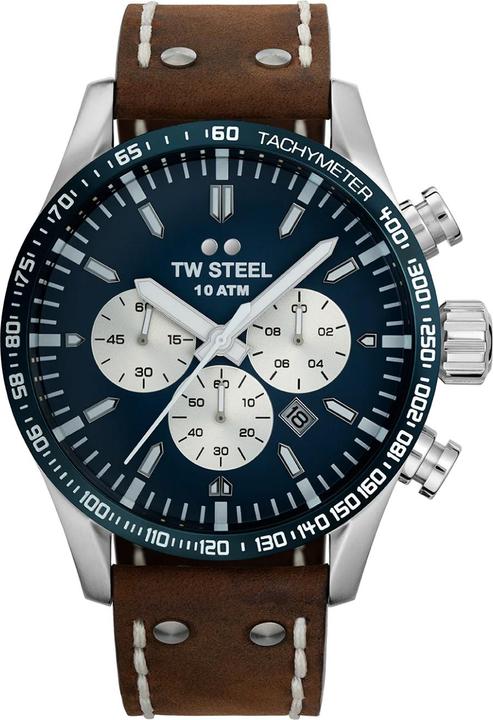 Produktbild TW-Steel VS121 Volante Chronograph 48mm 10ATM (Chronograph, 48 mm)