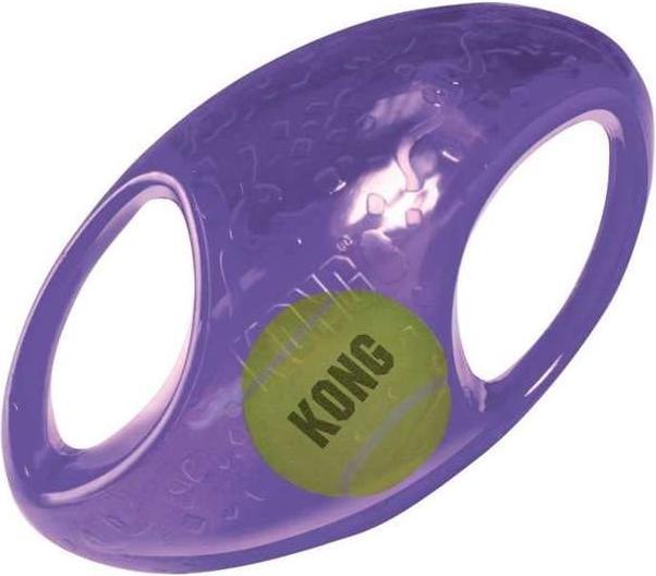 Actual product image KONG Jumbler Football M/L (Ball toy dog)