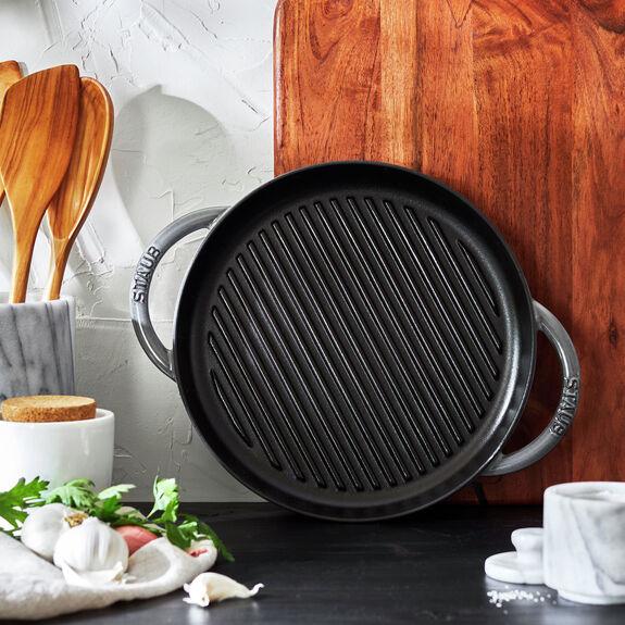 Immagine prodotto Staub Padella della griglia (26 cm, Padella grill, Ghisa)