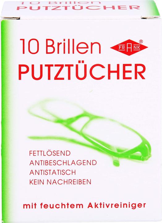Produktbild BabyFrank Einmal Brillenputztue Fra, 10 St TUE