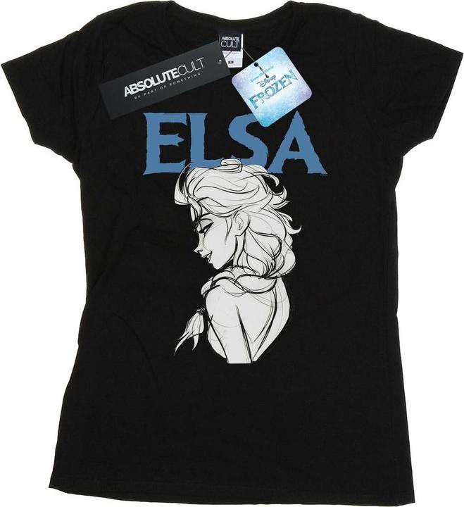 Produktbild Disney Frozen Elsa Profile Sketch TShirt (S)