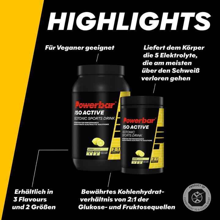 Immagine prodotto Powerbar Isoactive (Limone, 1 x)