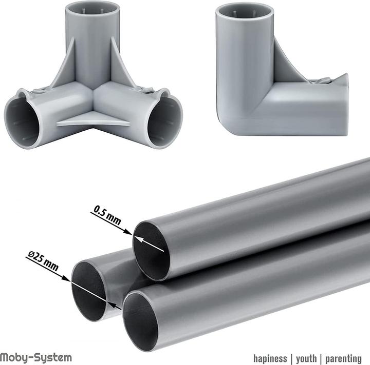 Image du produit Moby-System Parc d'enfant (205 cm, 145 cm)