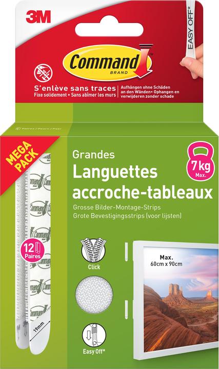 Produktbild Command Bilder-Montage Strips (7.20 kg)