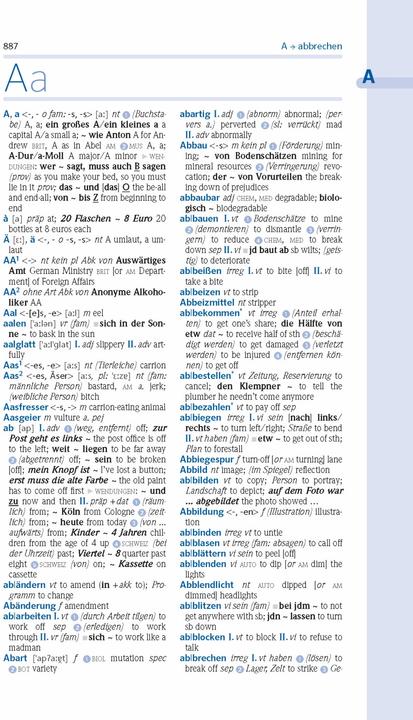 Produktbild Das grosse Schulwörterbuch Klausurausgabe Englisch (Deutsch, Englisch, 2023)