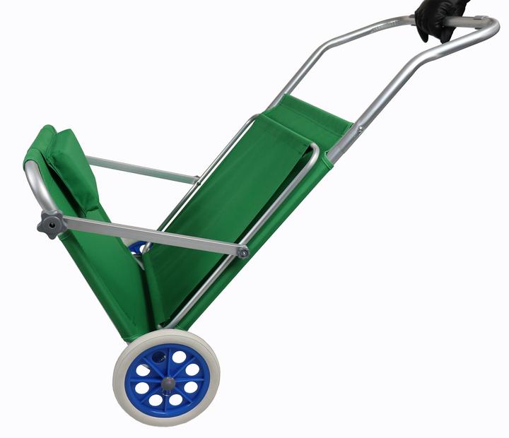 Actual product image VCM Sun lounger with wheels and sun canopy (165 cm)