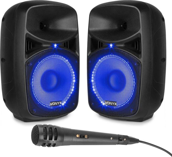 Actual product image Vonyx Karaoke set for adults with VPS082A Sound installation - Bluetooth - 400W