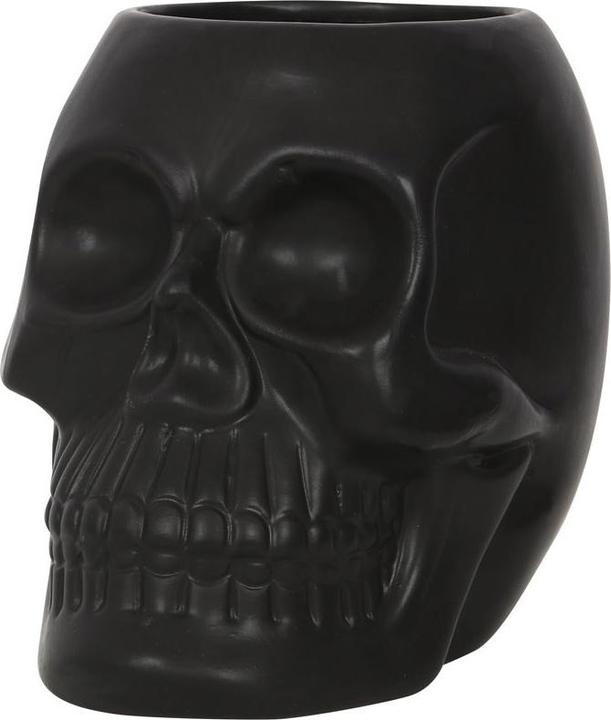 Actual product image Something Different Pot pour plante en forme de crâne de la matière noire (13 cm)