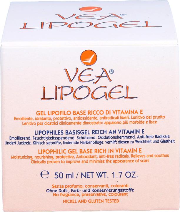 Image du produit VEA Gel lipophile Lipogel Ds 50 ml (Gel pour le corps, 50 ml)
