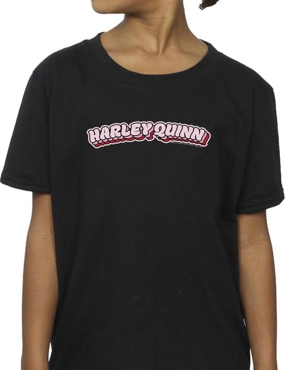 Immagine prodotto Batman Harley Quinn Logo Maglietta Ragazze (140, 146)