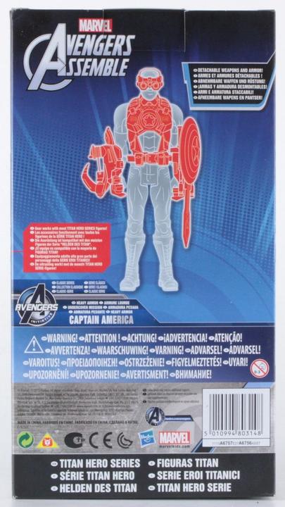 Immagine prodotto Hasbro AVENGERS 30CM CAPTAIN AMERICA o IRON MAN assortiti
