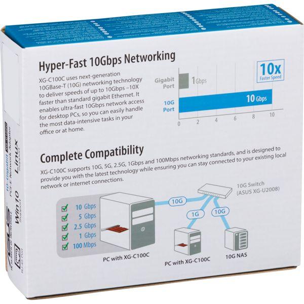 Produktbild ASUS Xg-C100c V2 (Mini PCI Express)