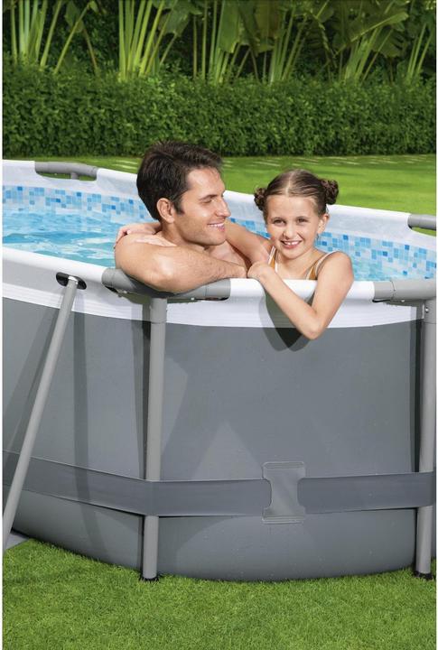 Immagine prodotto Bestway Power Steel Pool ovale 305x200x84cm (305 x 200 x 84 cm)