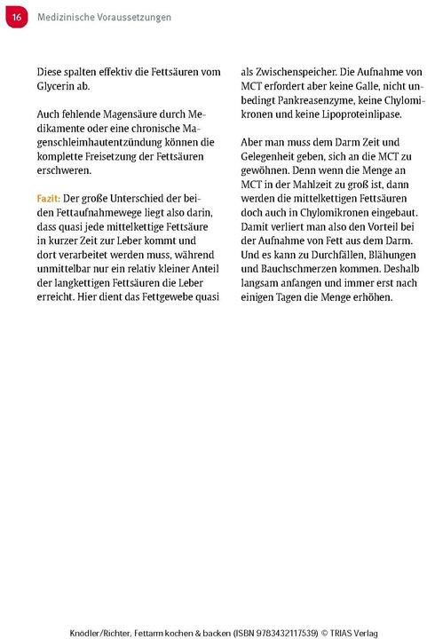 Image du produit Fettarm kochen & backen (Allemand, Tanja Knödler, Werner O. Richter, 2023)