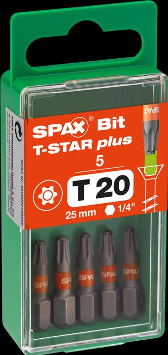 Produktbild Spax Schraubendreher-Einsätze ® (T 20)