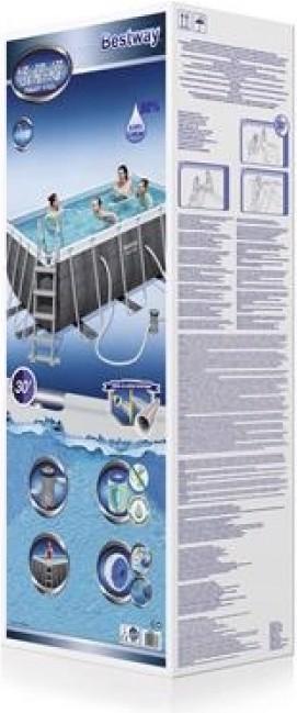 Produktbild Bestway Rectangular Power Frame Pool (412 x 201 x 122 cm)