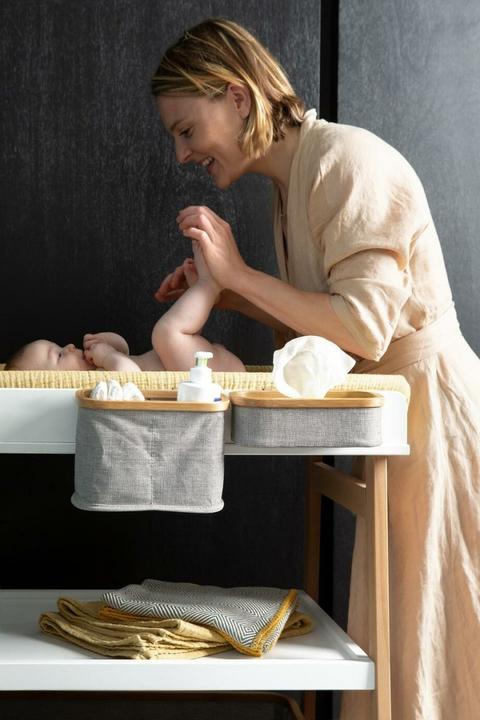 Image du produit Quax Panier suspendu pour table à langer Care Cotton